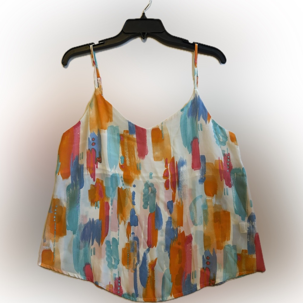 Mine Multicolor Abstract Camisole